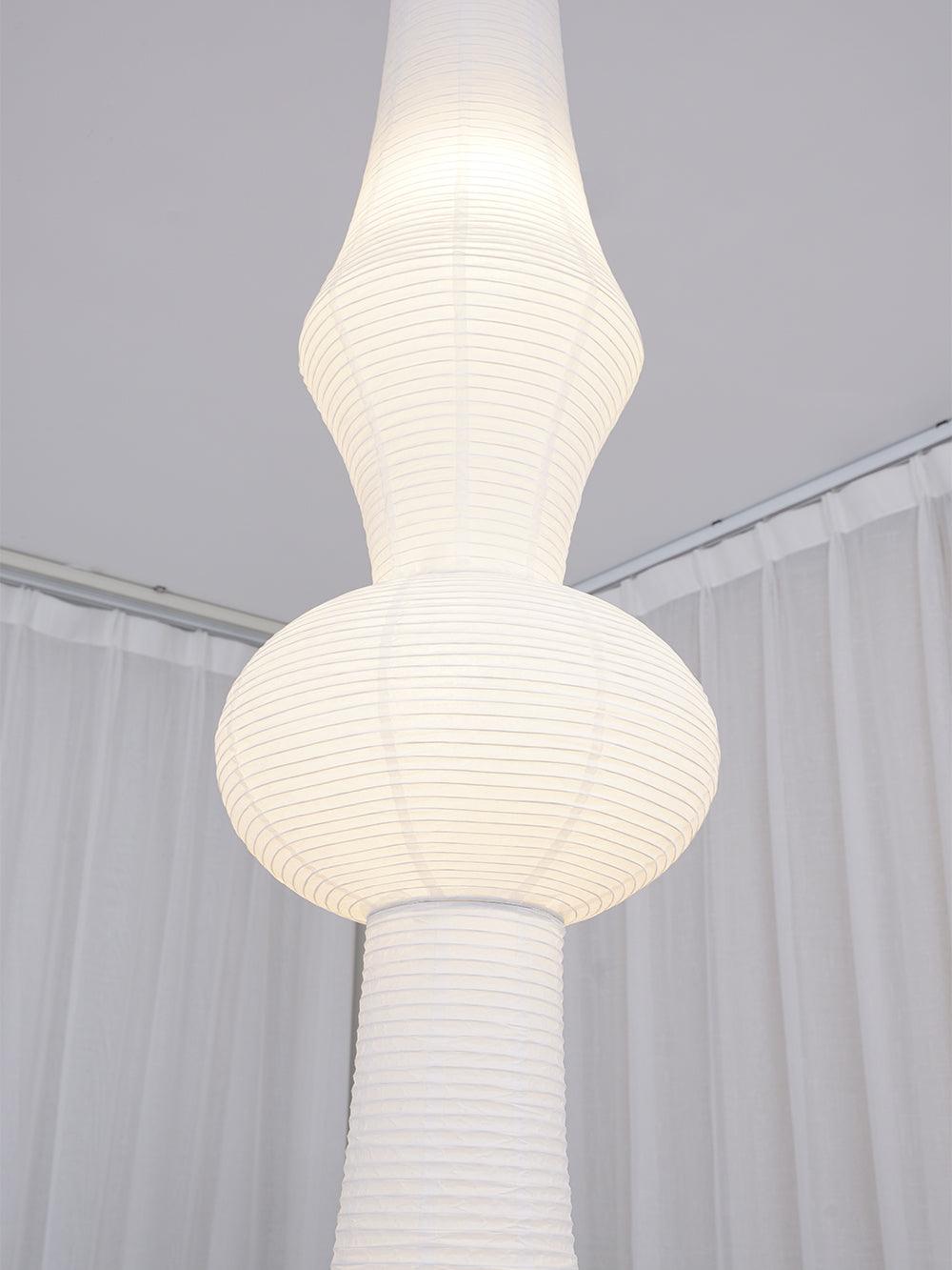 Lunirena Pendant Light Washi Paper E for Living Room