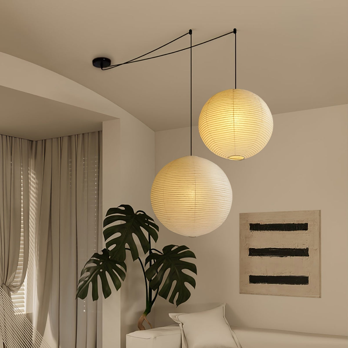 Kalemu Paper Vintage Pendant Light
