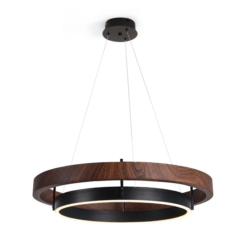 Tirinun Ring Wood Chandelier