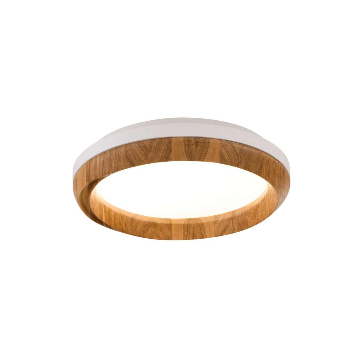 Aurdoreth Modern Minimalist Ripple Wood Ceiling Light