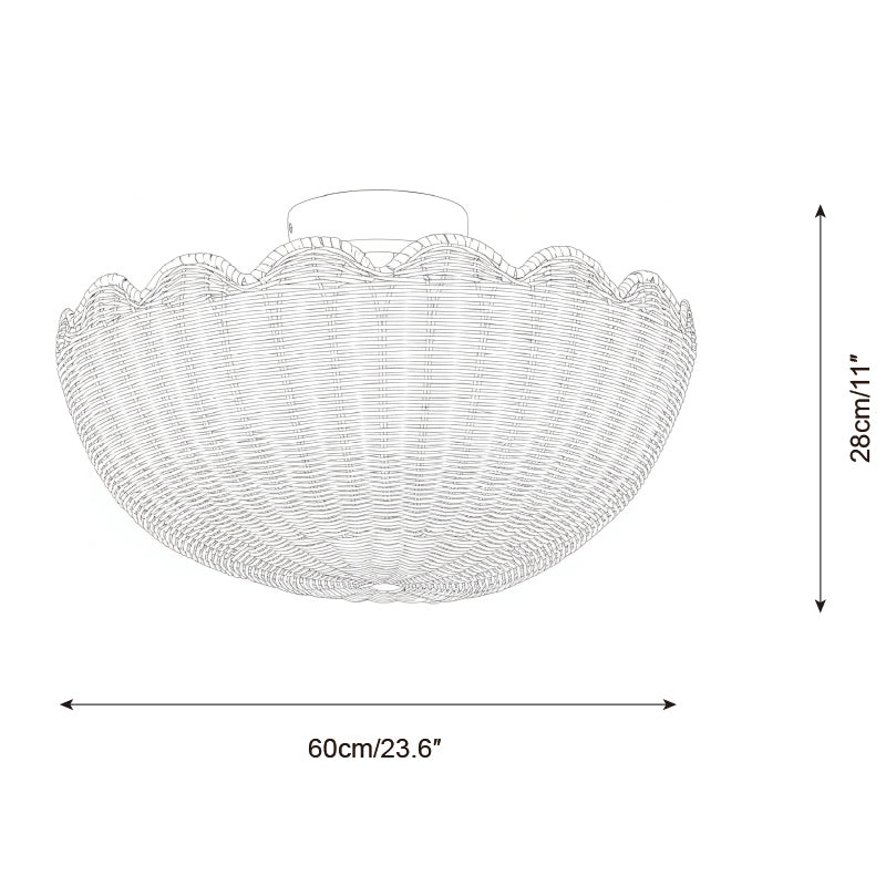 Mirivia Flush Mount Ceiling Light
