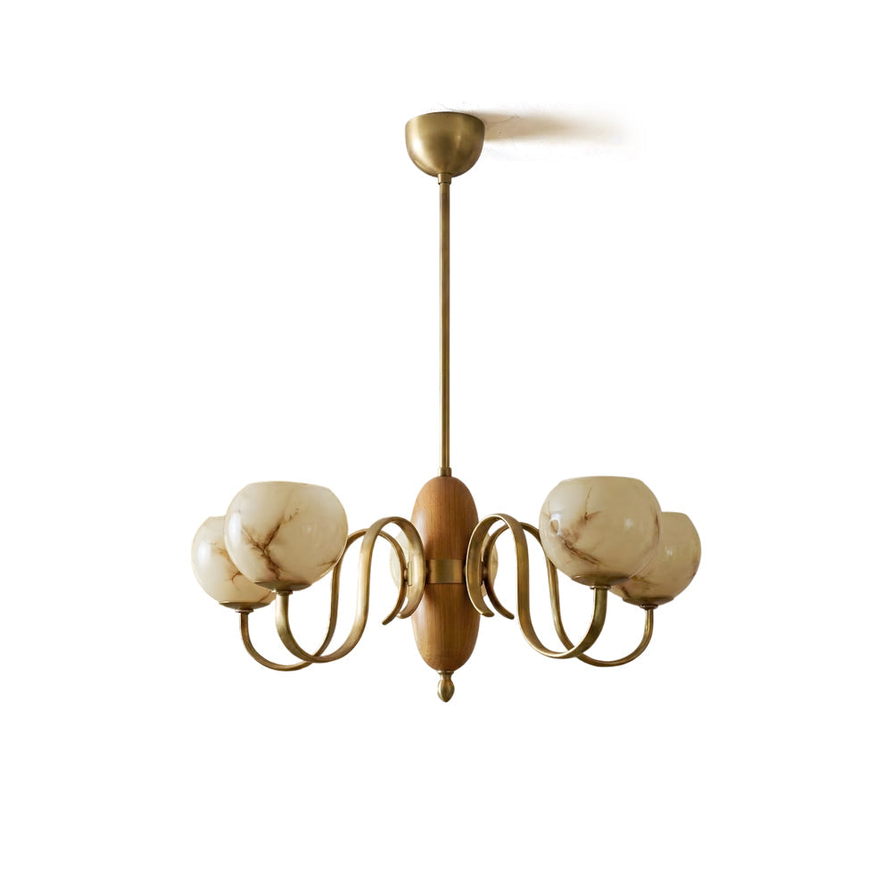 Eirenira Glass Chandelier