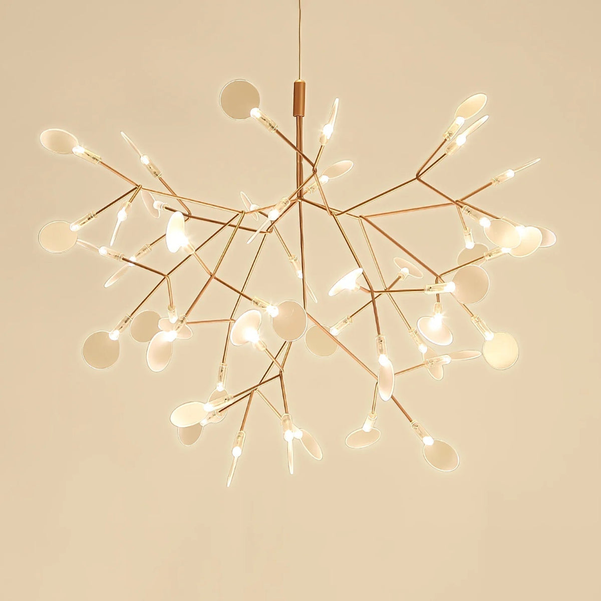 Hovepit Unique Sputnik Art Deco Firefly Chandelier. Living Room/ Bedroom
