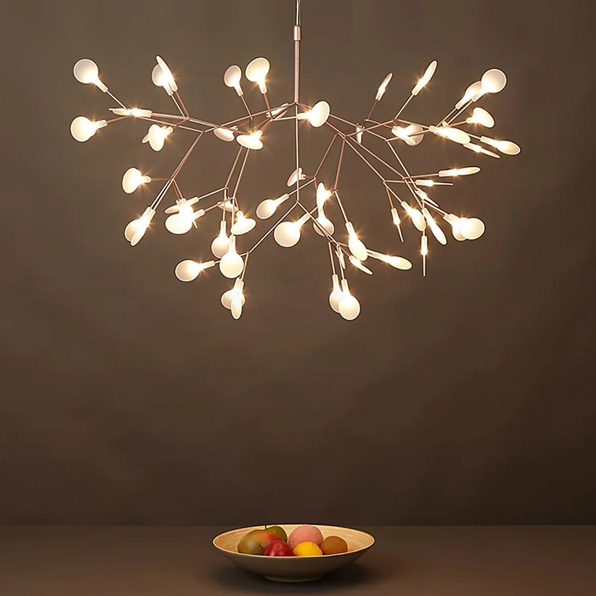 Hovepit Unique Sputnik Art Deco Firefly Chandelier. Living Room/ Bedroom