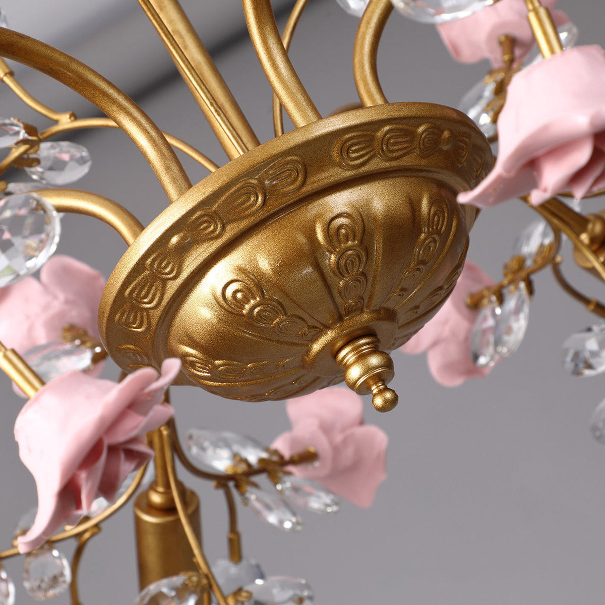 Rosé Amara Chandelier