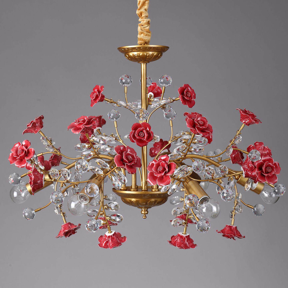 Rosé Amara Chandelier