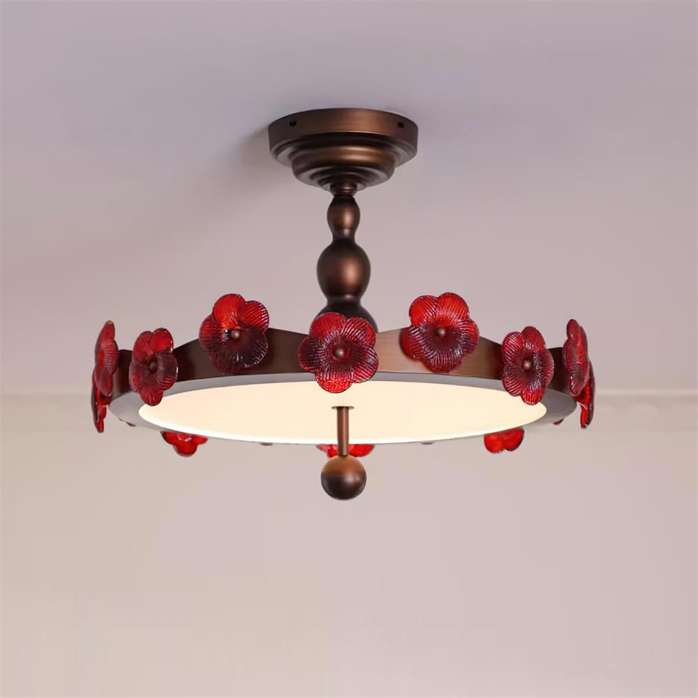 Rosetta Floral Ceiling Lamp