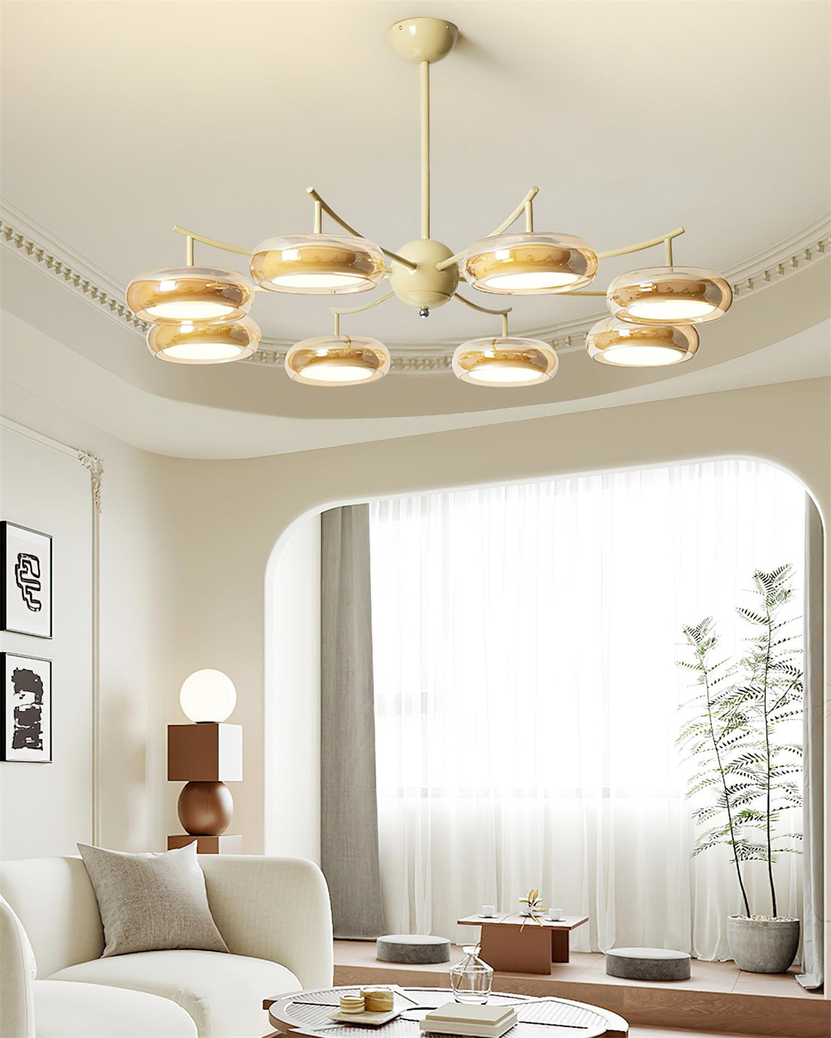 Bun Chandelier