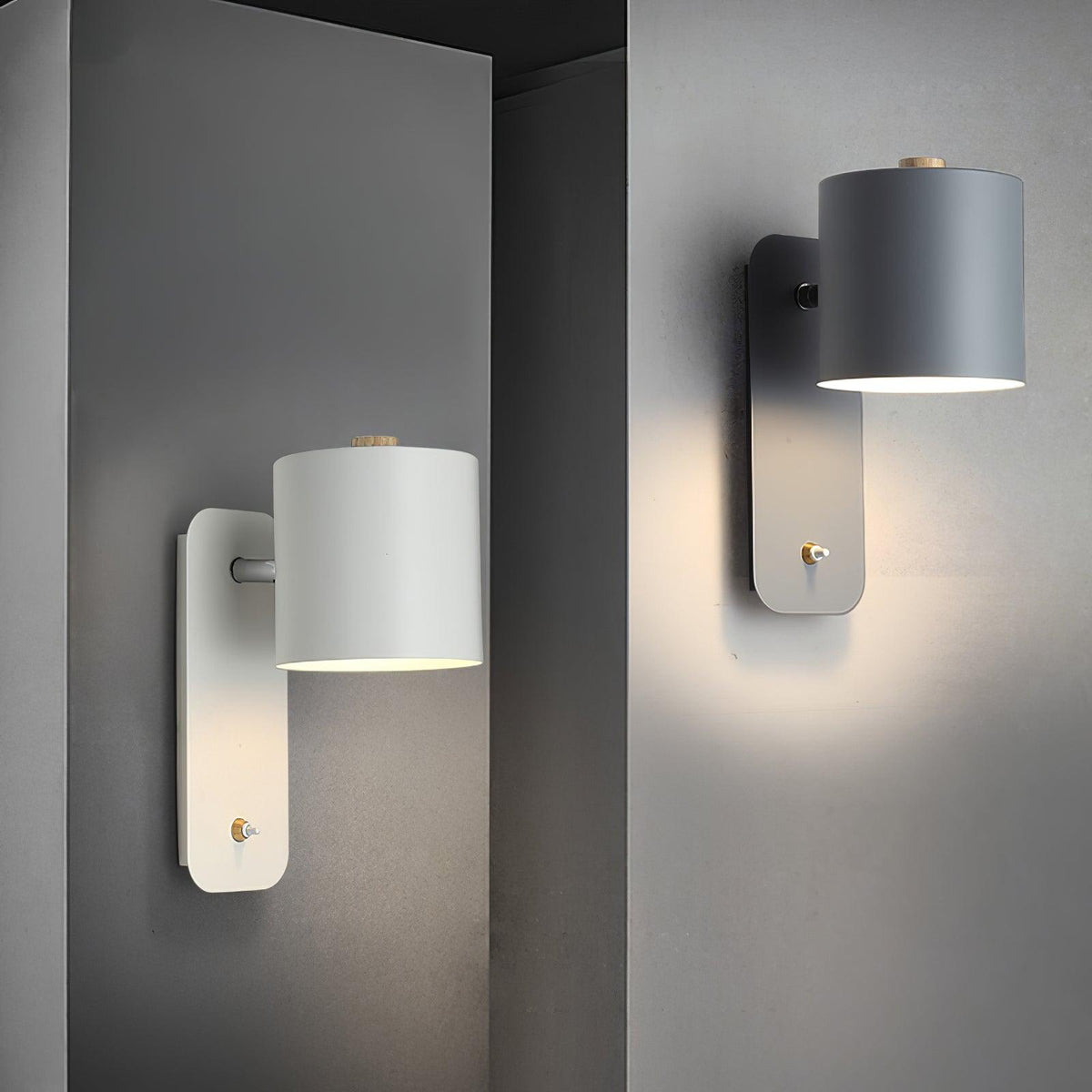 Bitamim Rotatable Cylinder Wall Lamp