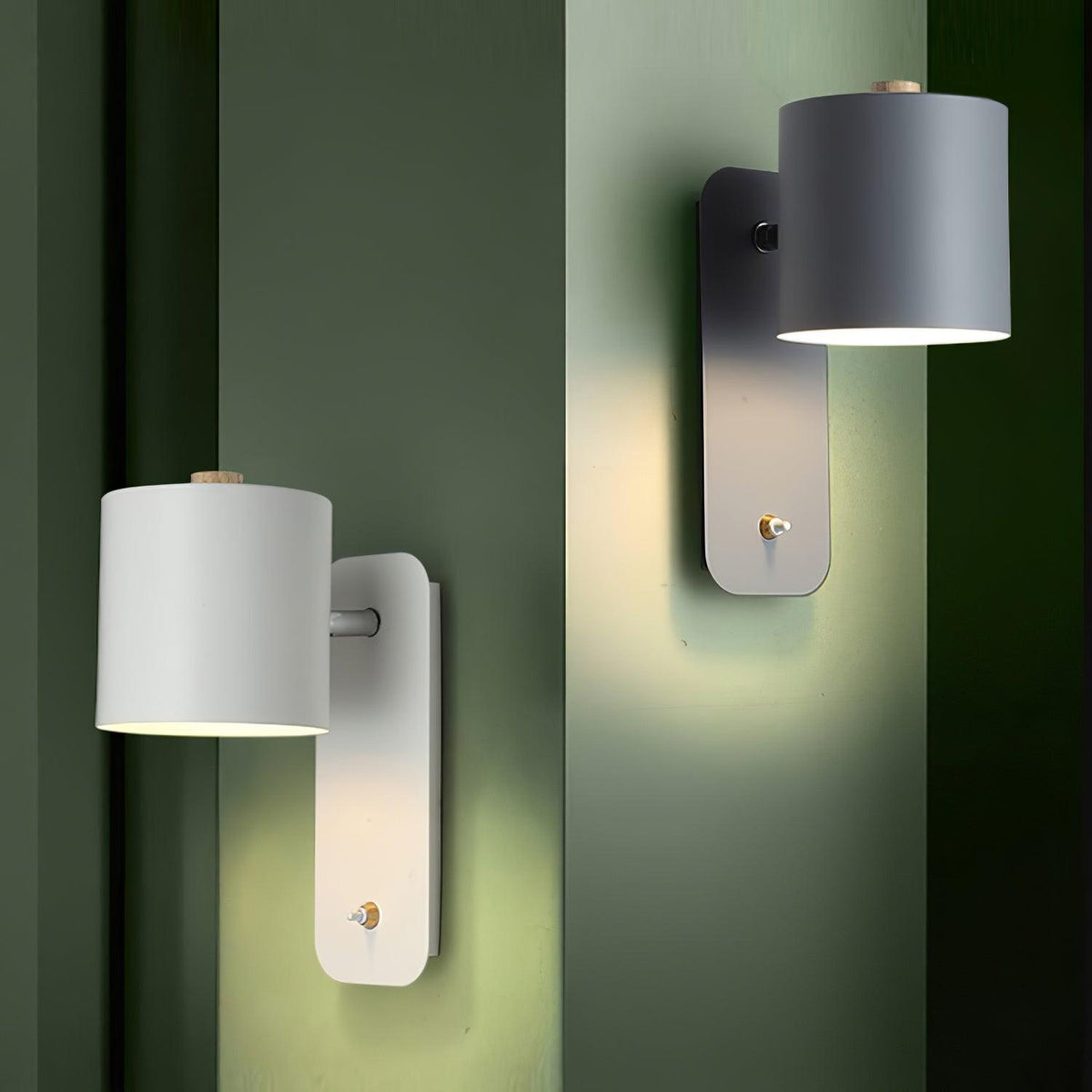 Bitamim Rotatable Cylinder Wall Lamp