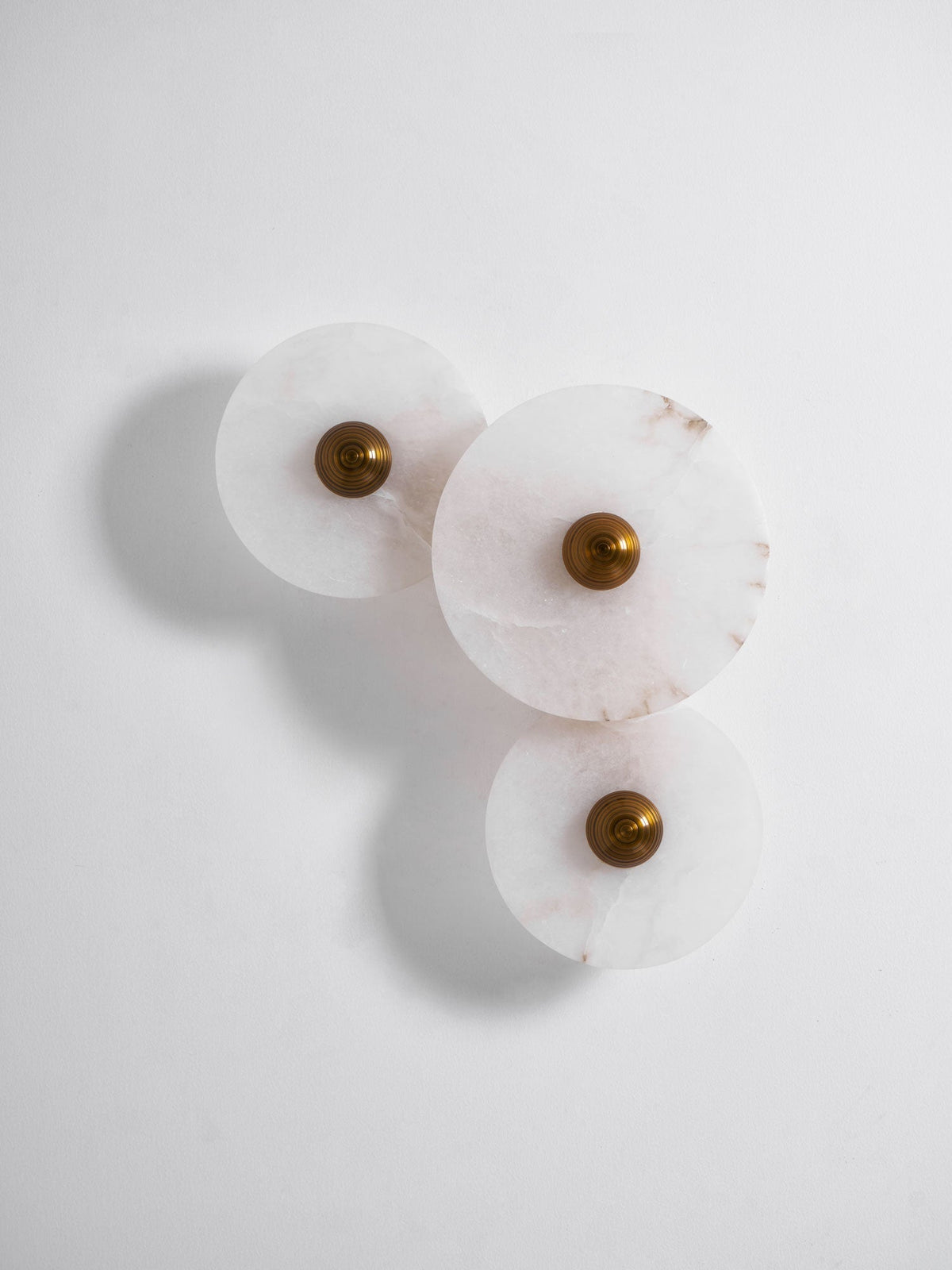 Albireria Minimalist Alabaster Ceiling Light