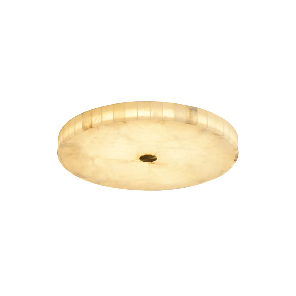 Vosilis Round Alabaster Ceiling Lamp