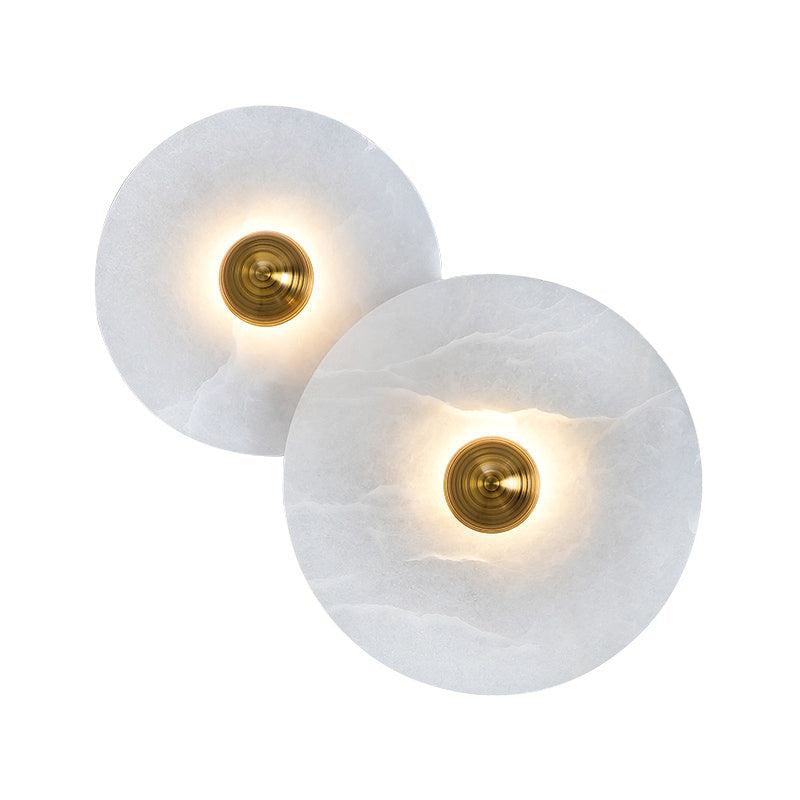 Zapupil Alabaster Combination Wall Lamp