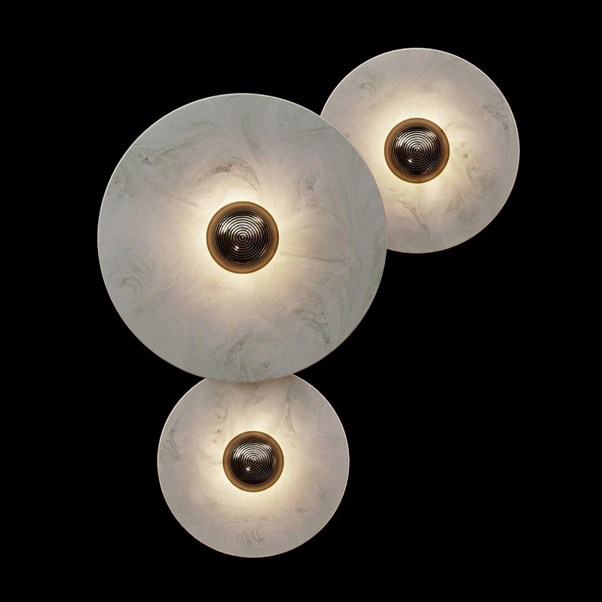 Zapupil Alabaster Combination Wall Lamp