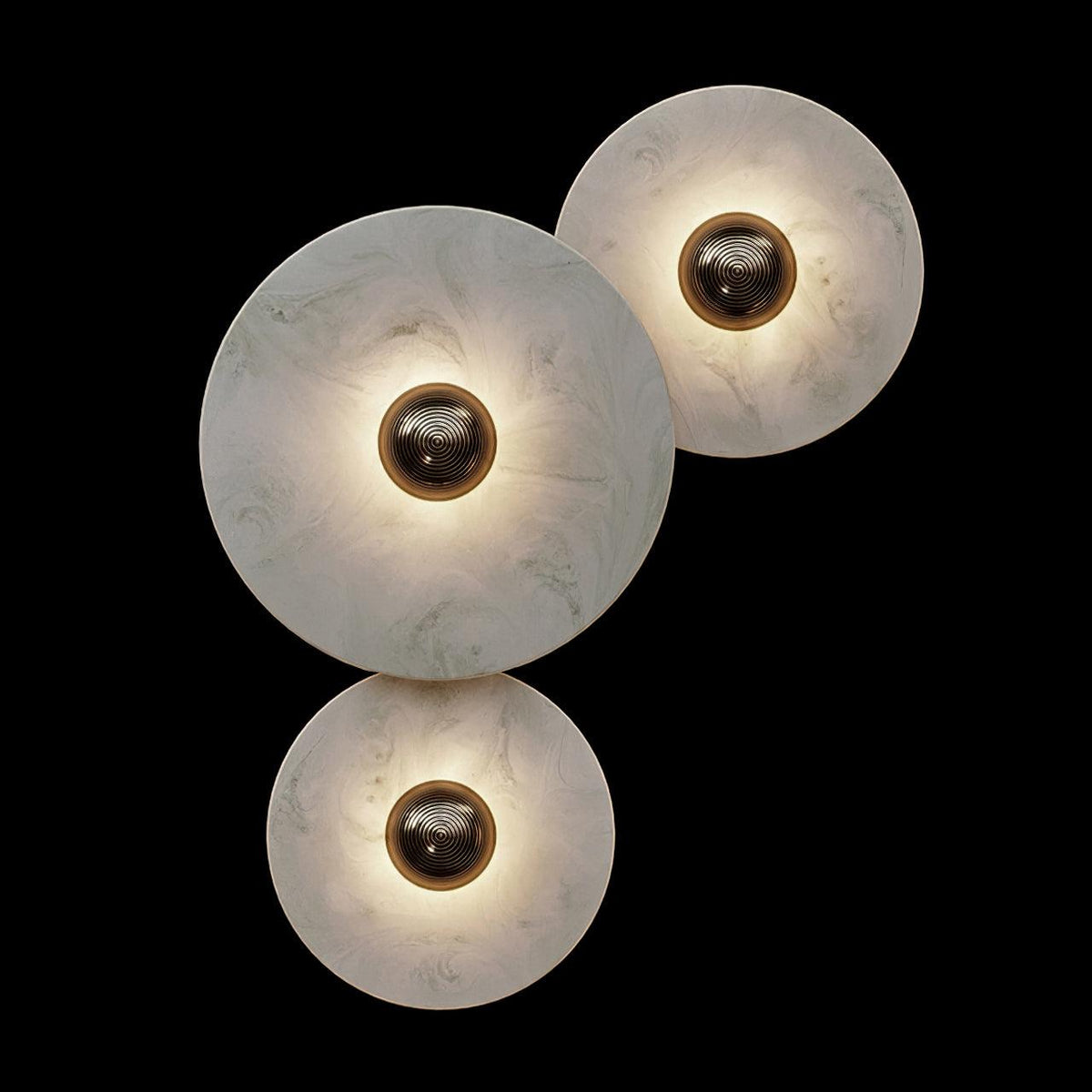 Zapupil Alabaster Combination Wall Lamp