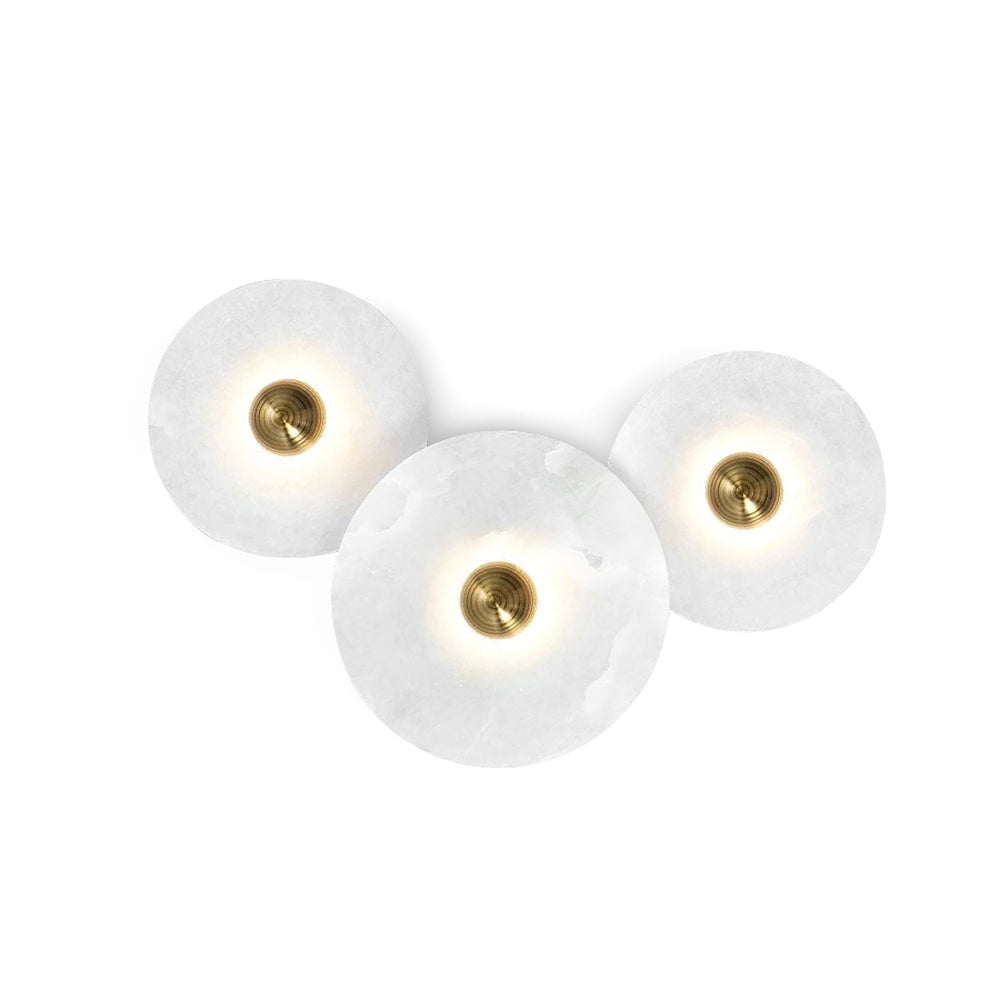 Zapupil Alabaster Combination Wall Lamp