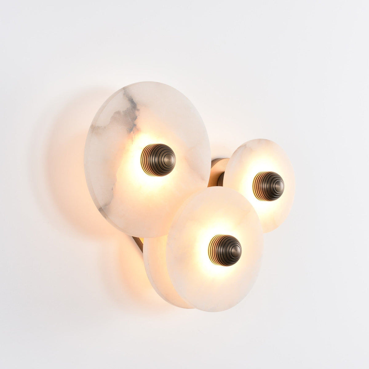 Albireria Minimalist Alabaster Ceiling Light