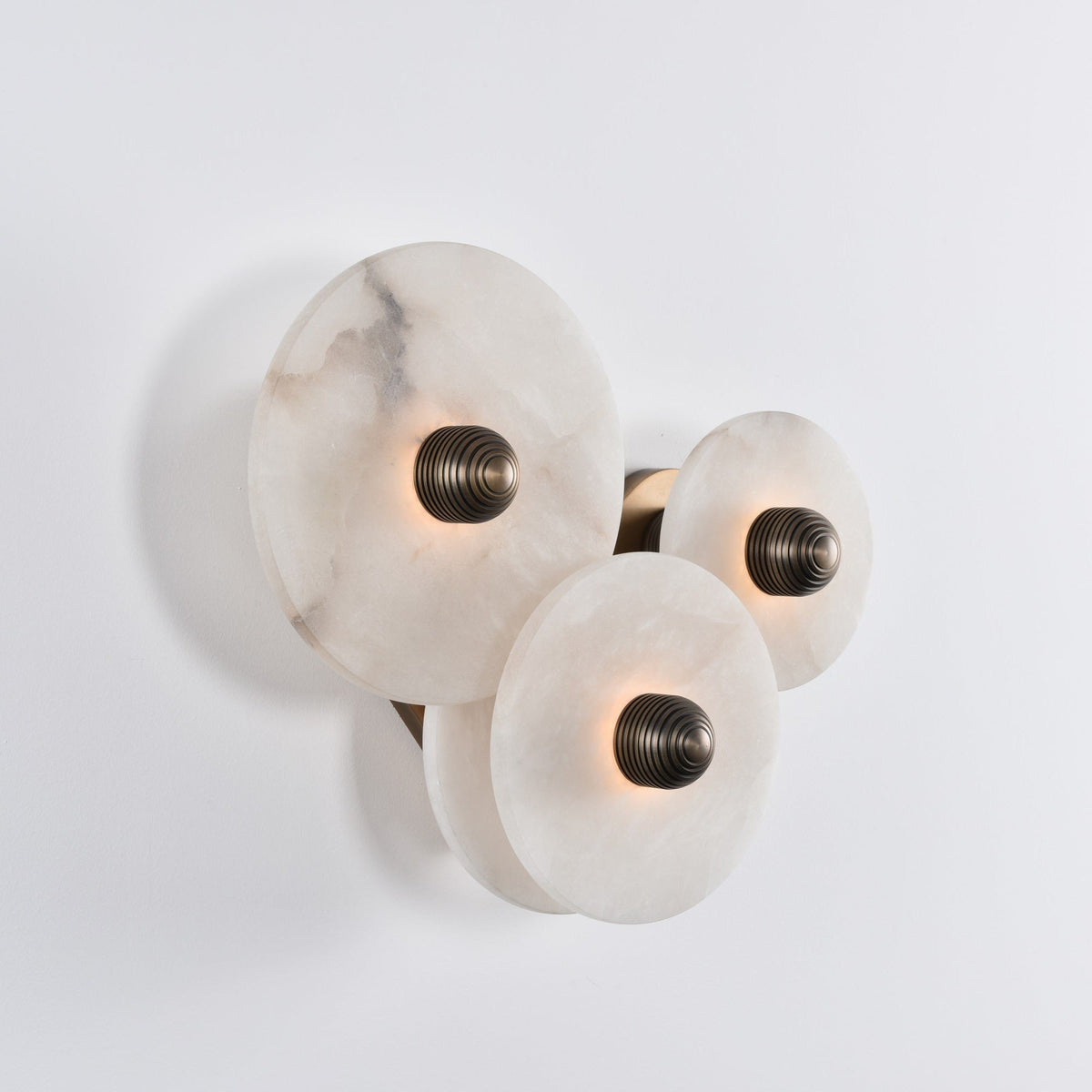 Albireria Minimalist Alabaster Ceiling Light