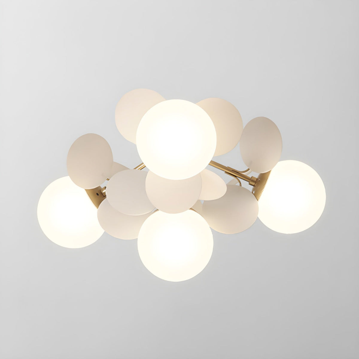 Renanina Ceiling Lamp Round Macaron with Pastel Colors