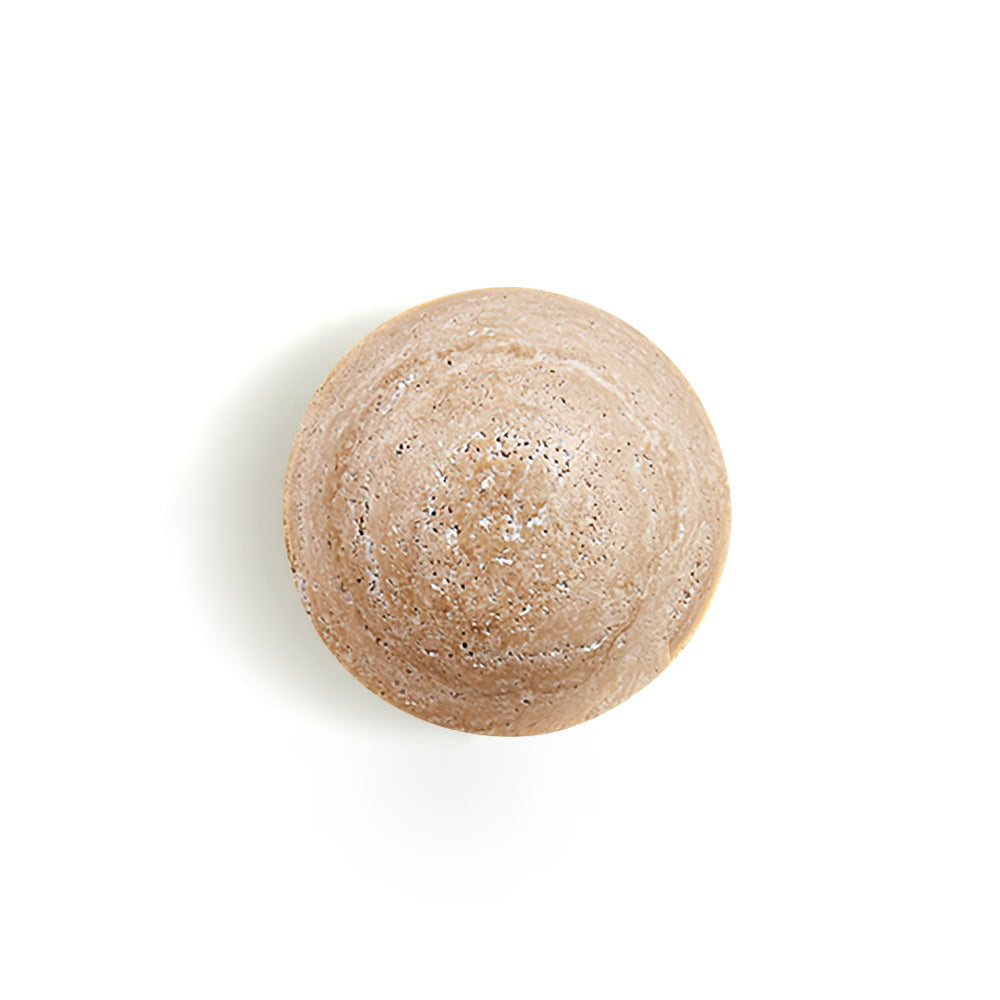 Tavenise Round Travertine Wall Lamp