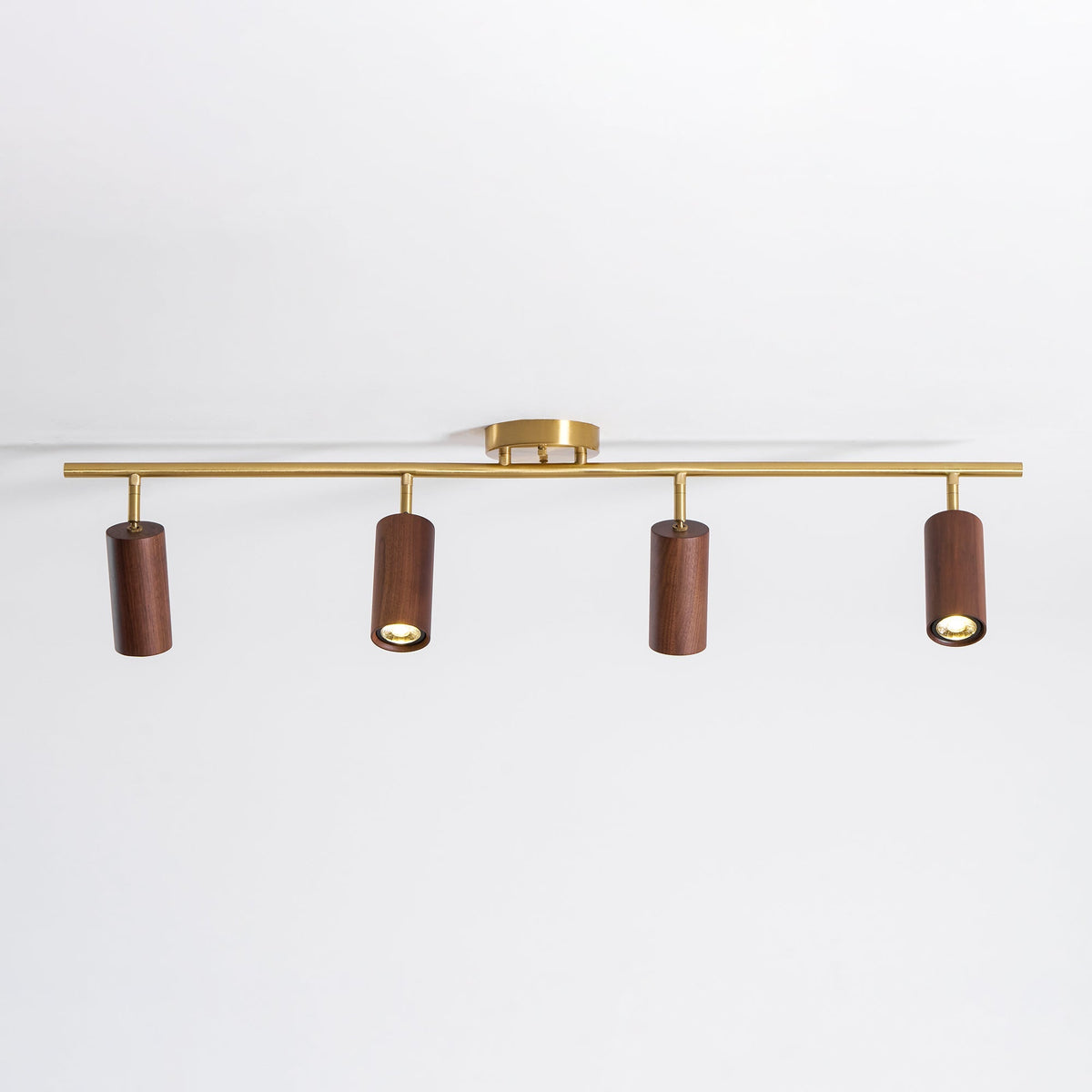 Caspwell Wood Flush Mount Ceiling Light