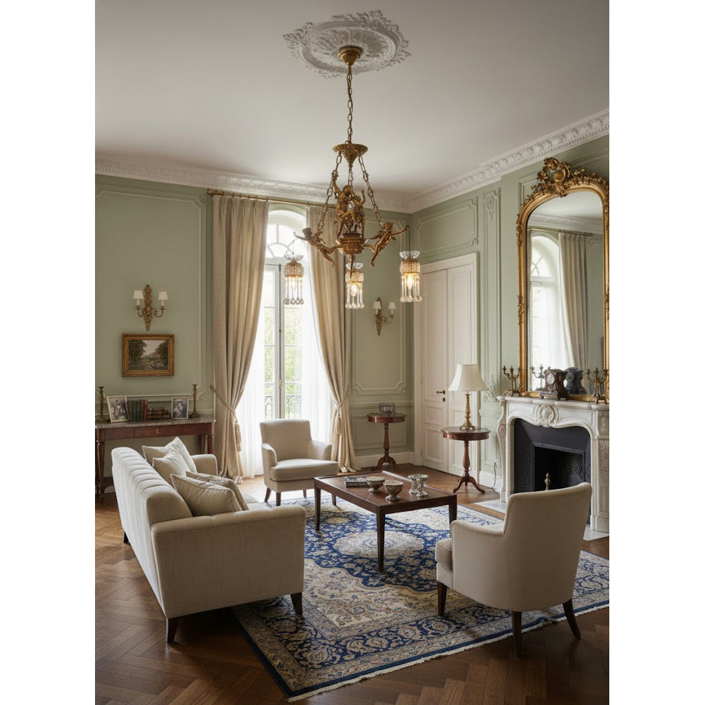 Solelora Ruth Brass Chandelier