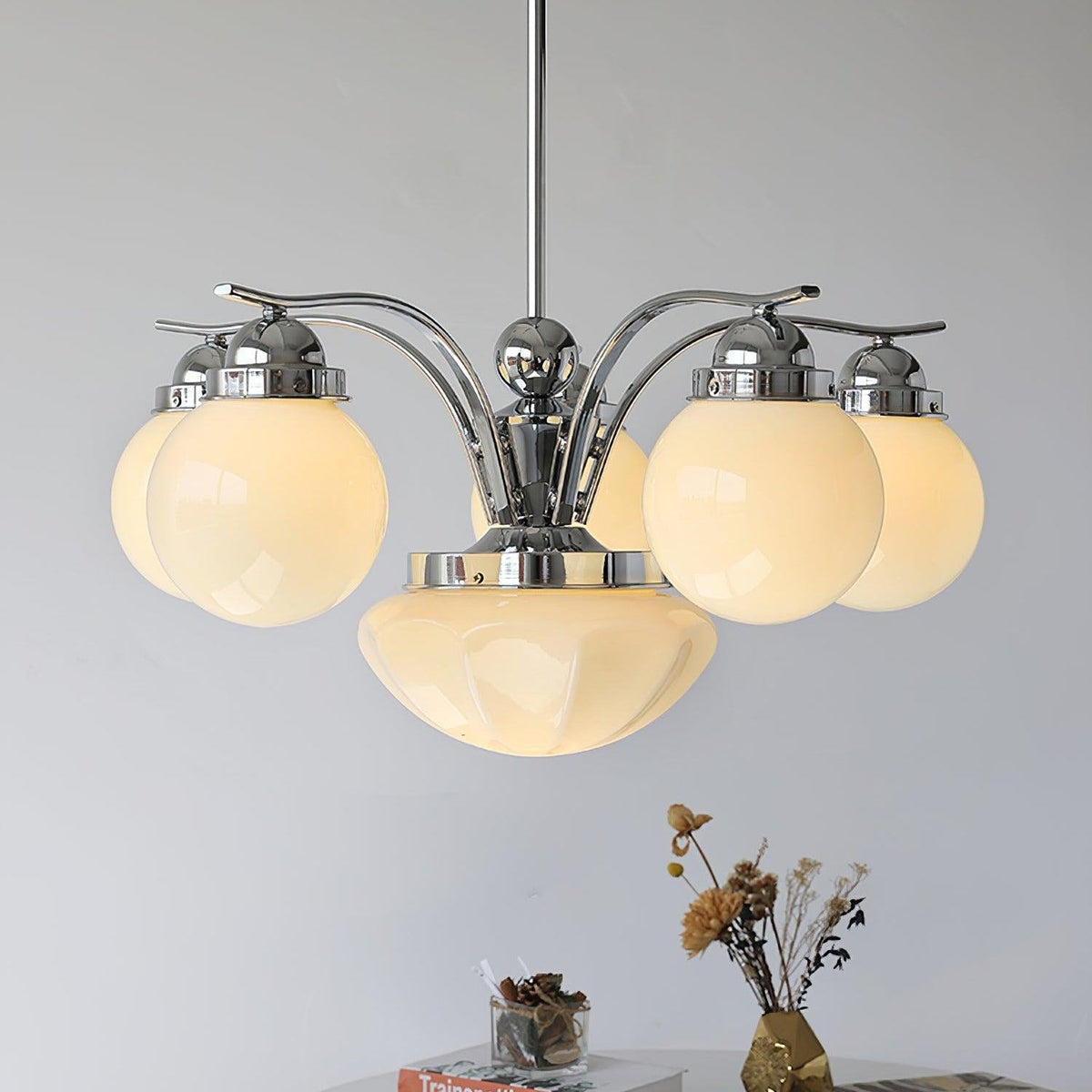 Cunasor Globe Glass Chandeliers