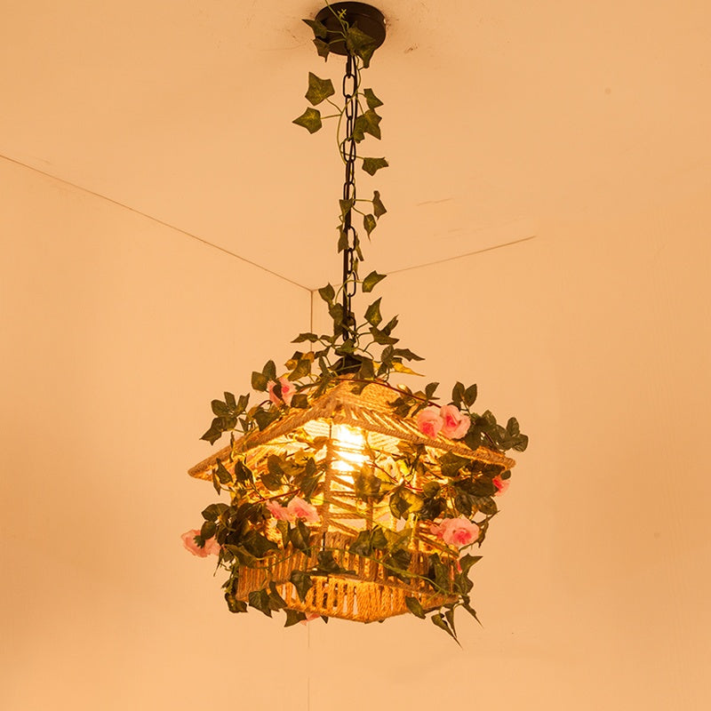 Gepodud Retro LED Pendant Light Restaurant Bedroom