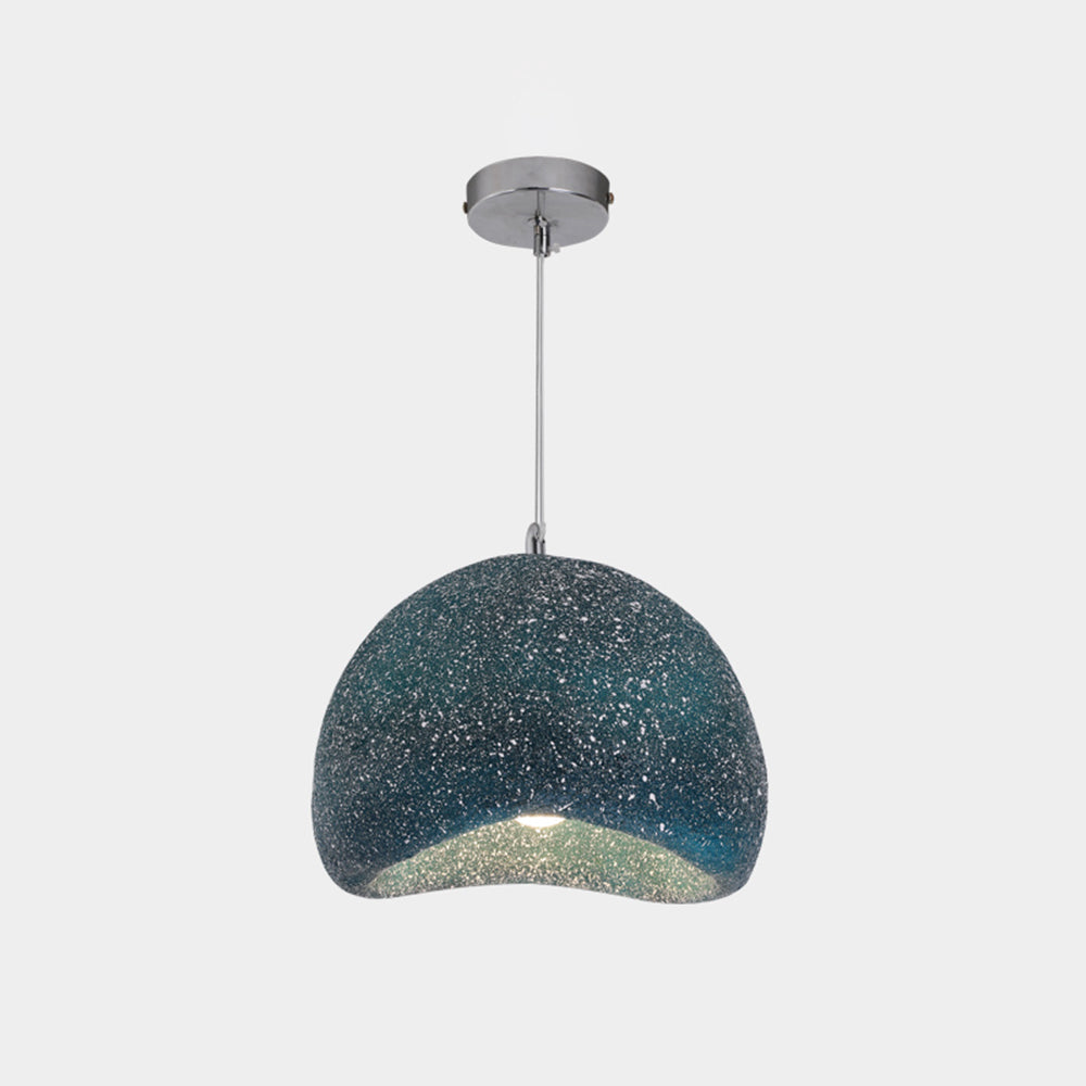 Mugepod Wabi Sabi Bread Shape Resin Pendant Light, 2 Color