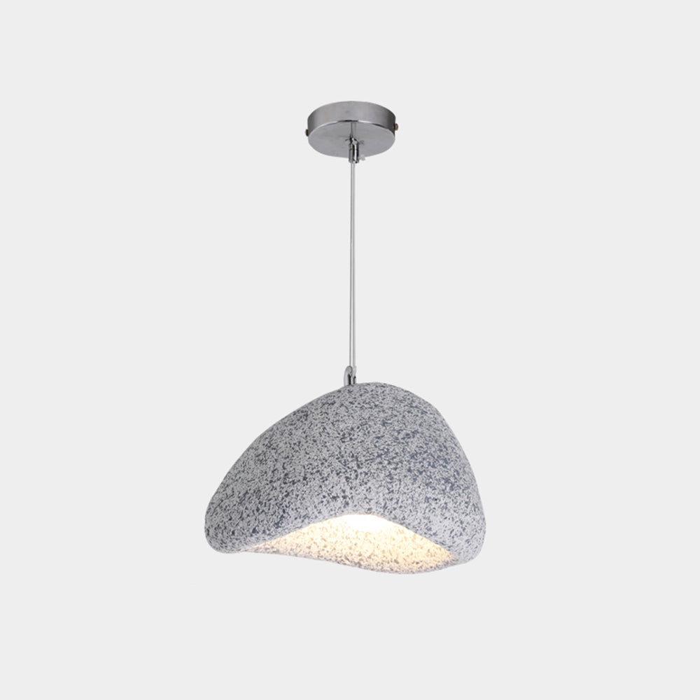 Posepik Wabi Sabi Bread Shape Resin Pendant Light, Resin, 4 Color