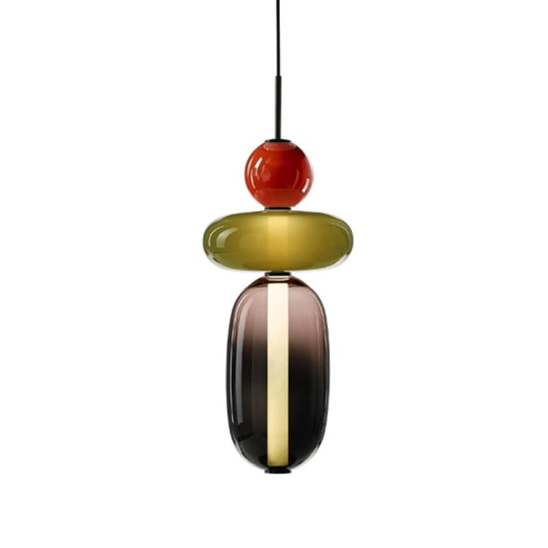 Solusem Pendant Light Candied Glass