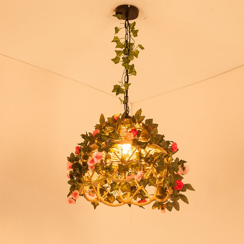 Gepodud Retro LED Pendant Light Restaurant Bedroom