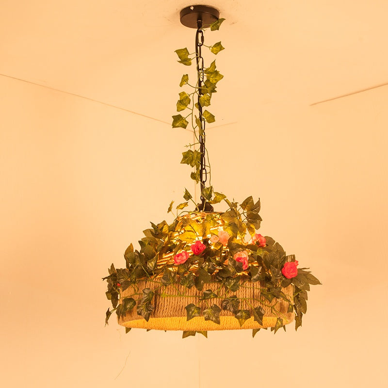Gepodud Retro LED Pendant Light Restaurant Bedroom