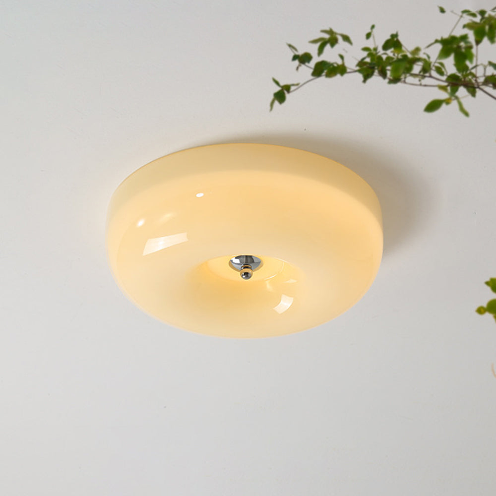 Varosin Ceiling Light Cream Glass