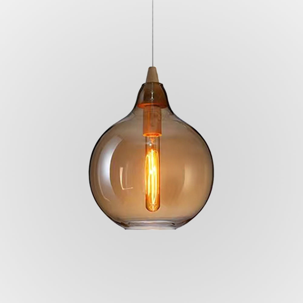 Sorvex Pendant Light Amber Glass-Neutral Decor