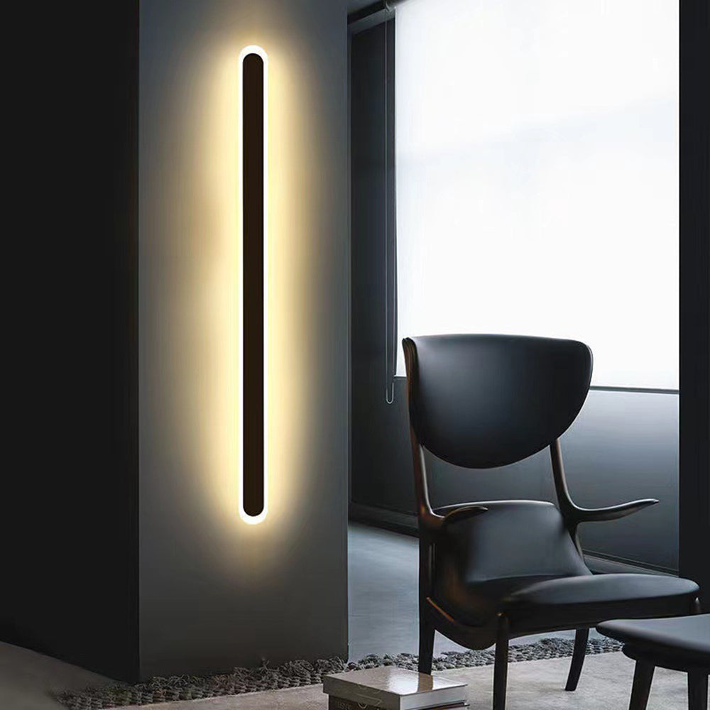 Rio Outdoor Wall Lamp Linear Oval-Neutral Decor
