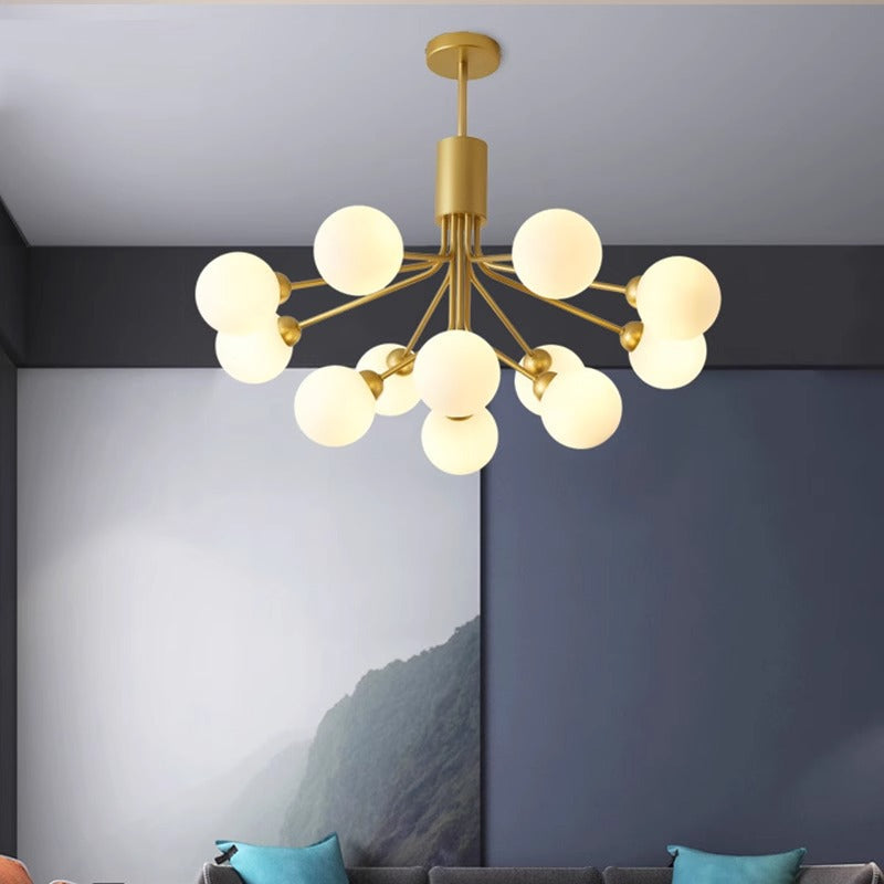 Bagosil LED Chandelier Metal Living Room/Bedroom/Dining Room