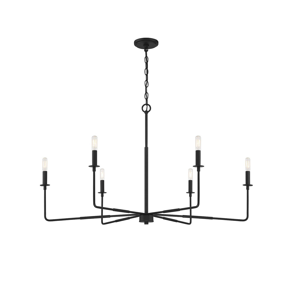 Blikuvyi Modern Industrial Minimalist Metal Chandelier