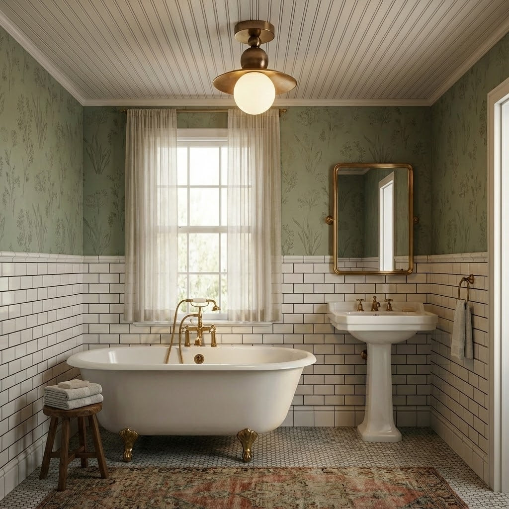 Rivuian Semi-Flush Mount Light