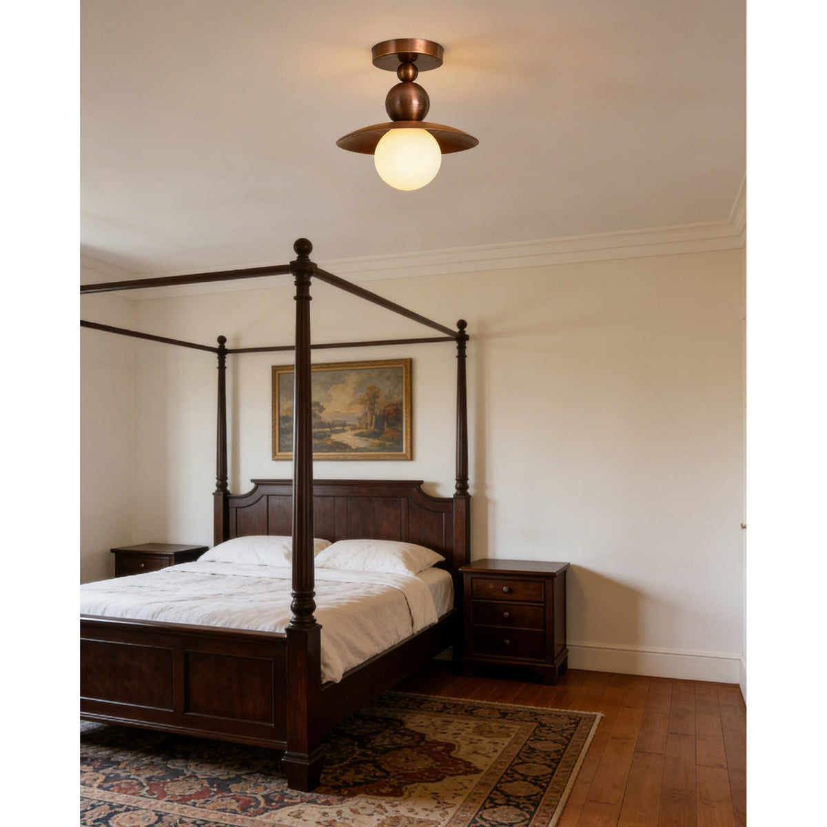 Rivuian Semi-Flush Mount Light