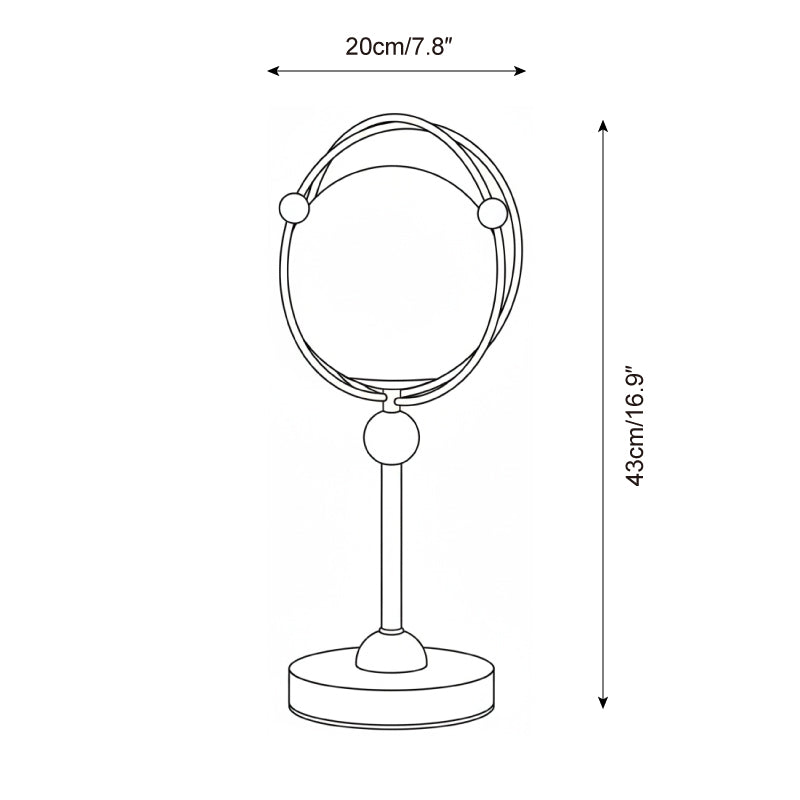 Aveniia Hoop Table Lamp