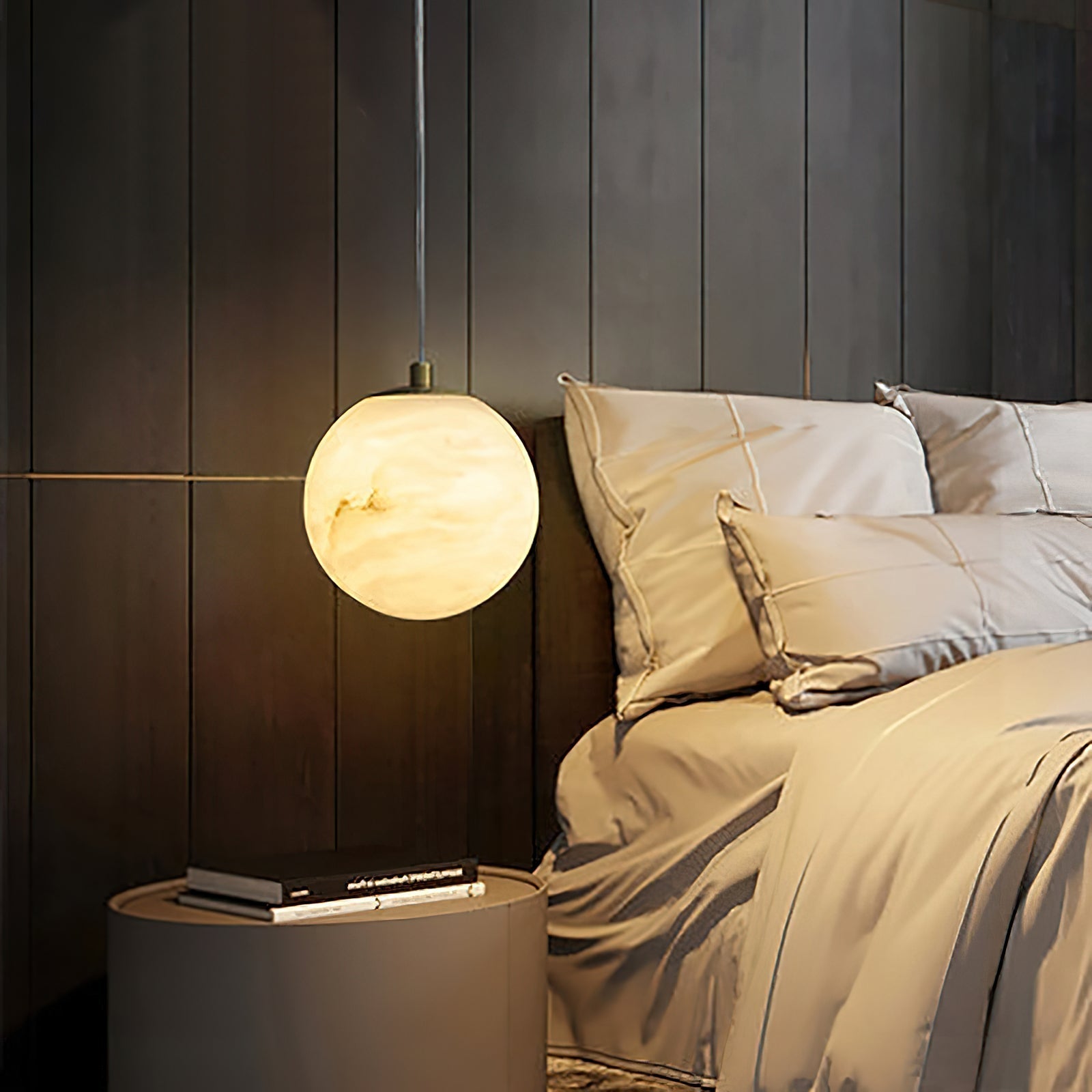 Uphaara Alabaster Pendant Light