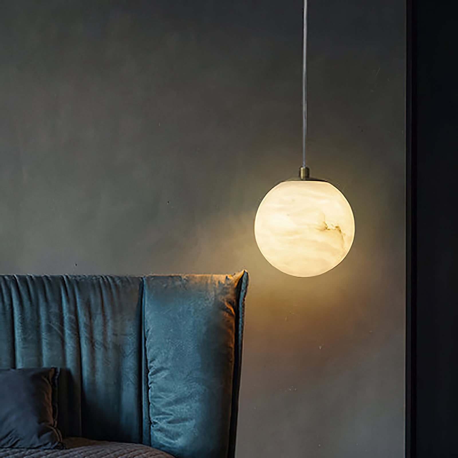 Uphaara Alabaster Pendant Light