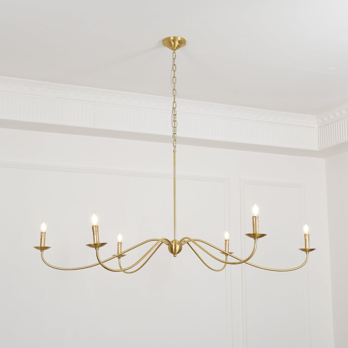 Zinodis Chandeliers Candle-style Farmhouse
