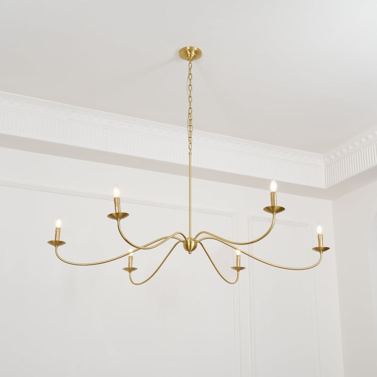 Zinodis Chandeliers Candle-style Farmhouse