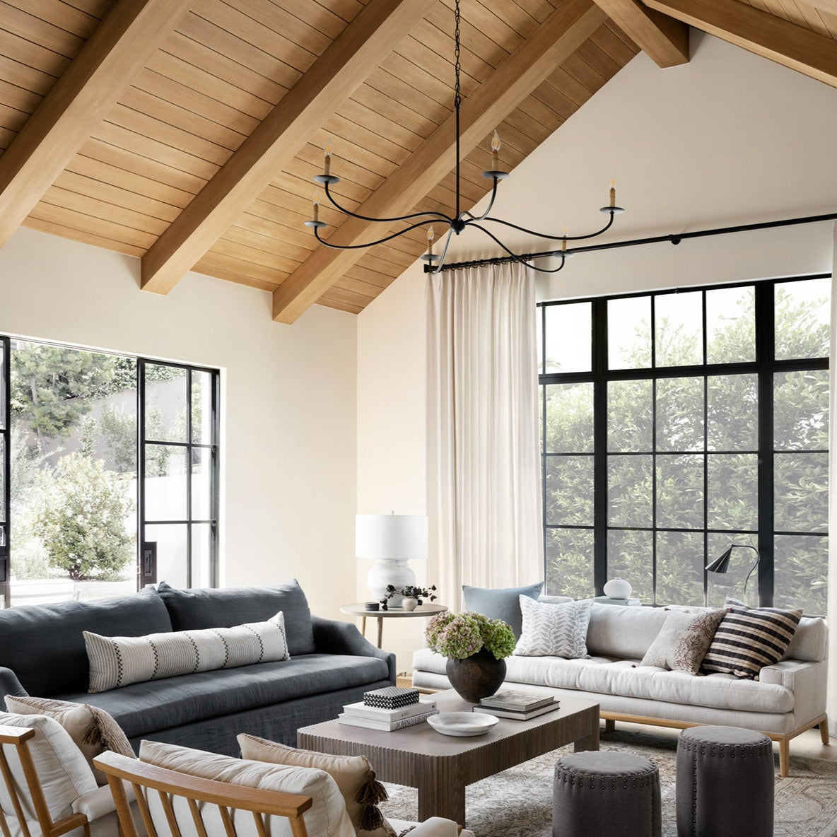 Zinodis Chandeliers Candle-style Farmhouse
