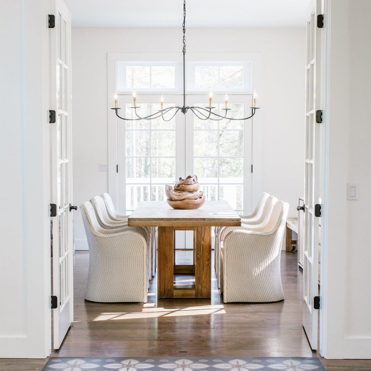 Zinodis Chandeliers Candle-style Farmhouse