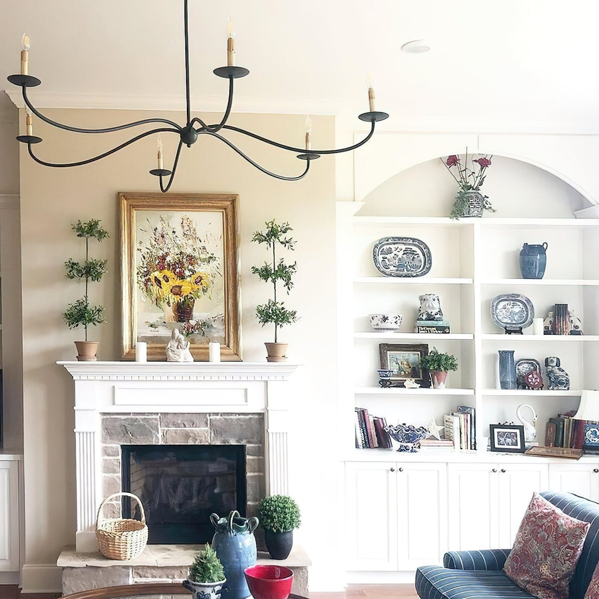 Zinodis Chandeliers Candle-style Farmhouse