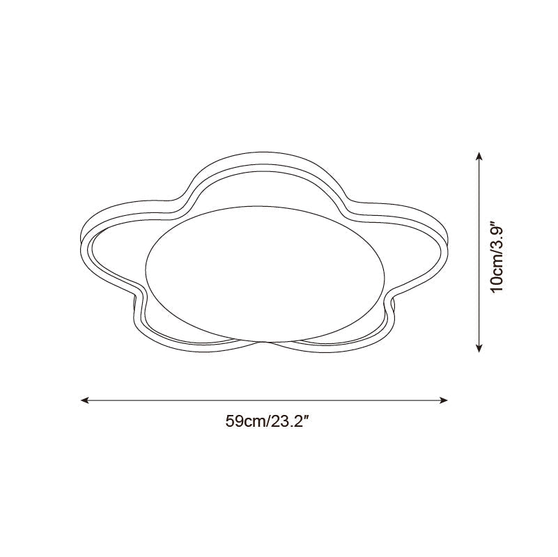 Caliena Flush Mount Ceiling Lamp