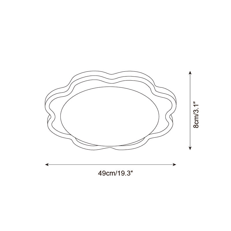 Caliena Flush Mount Ceiling Lamp